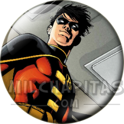 Chapa de DC Comics: Robin (Clásico)