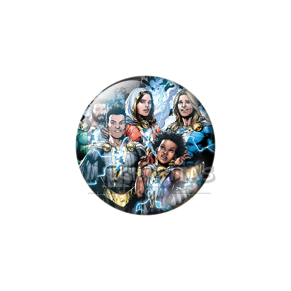 Chapa de DC Comics: Familia Shazam