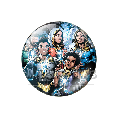 Chapa de DC Comics: Familia Shazam