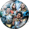 Chapa de DC Comics: Familia Shazam