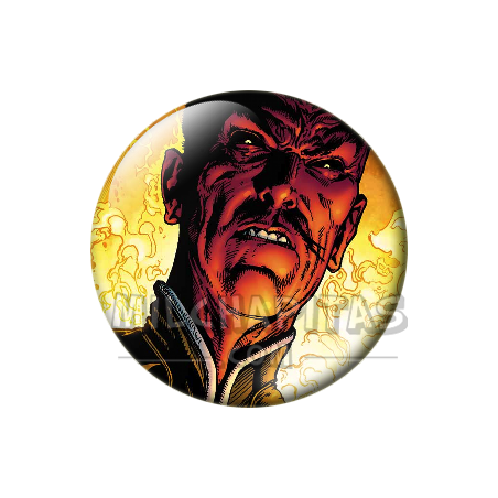 Chapa de DC Comics: Sinestro (Anillo Amarillo)