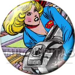 Chapa de DC Comics: Supergirl (Clásica)