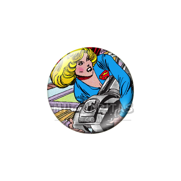 Chapa de DC Comics: Supergirl (Clásica)