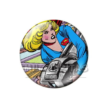 Chapa de DC Comics: Supergirl (Clásica)