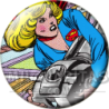 Chapa de DC Comics: Supergirl (Clásica)
