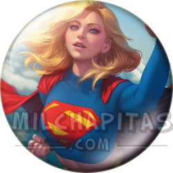 Chapa de DC Comics: Supergirl (Volando)