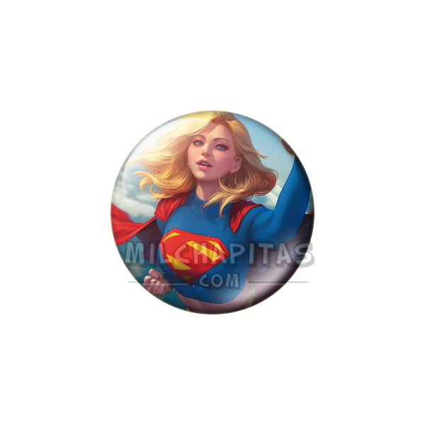 Chapa de DC Comics: Supergirl (Volando)