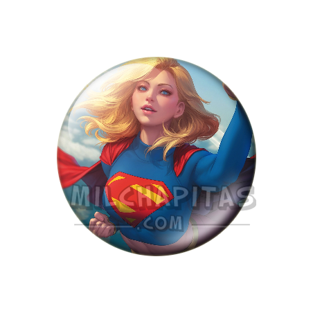 Chapa de DC Comics: Supergirl (Volando)