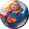 Chapa de DC Comics: Supergirl (Volando)