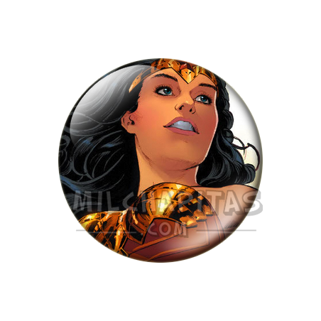 Chapa de DC Comics: Wonder Woman (Mirando al Cielo)