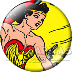 Chapa de DC Comics: Wonder Woman (Edad de Oro)