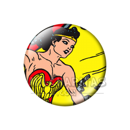Chapa de DC Comics: Wonder Woman (Edad de Oro)
