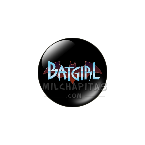 Chapa de DC Comics: Logo Batgirl (texto)