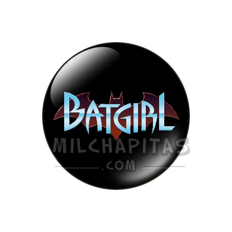 Chapa de DC Comics: Logo Batgirl (texto)