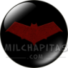 Chapa de DC Comics: Logo Capucha Roja (textura)