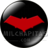 Chapa de DC Comics: Logo Capucha Roja (brillo)