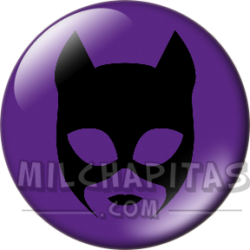 Chapa de DC Comics: Logo Catwoman (máscara)