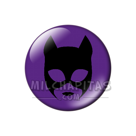 Chapa de DC Comics: Logo Catwoman (máscara)