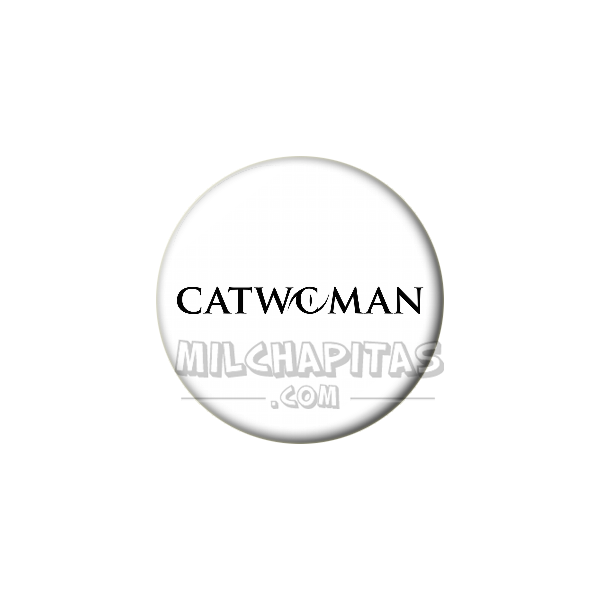 Chapa de DC Comics: Logo Catwoman (texto)