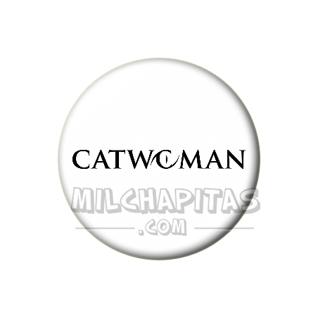 Chapa de DC Comics: Logo Catwoman (texto)