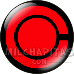 Chapa de DC Comics: Logo Cyborg (rojo)