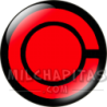 Chapa de DC Comics: Logo Cyborg (rojo)