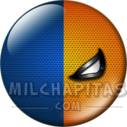 Chapa de DC Comics: Logo Deathstroke (ojo)