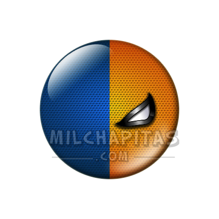 Chapa de DC Comics: Logo Deathstroke (ojo)