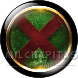 Chapa de DC Comics: Logo Detective Marciano (metálico)