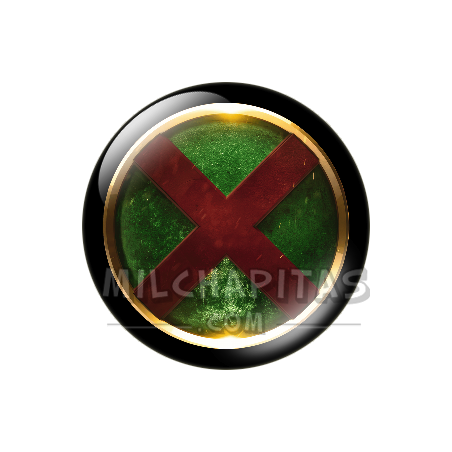 Chapa de DC Comics: Logo Detective Marciano (metálico)
