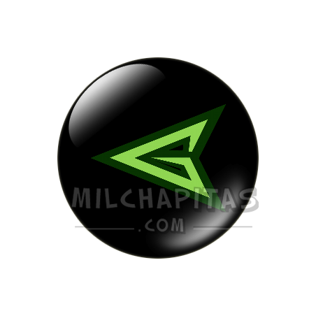 Chapa de DC Comics: Logo Flecha Verde (flecha)