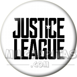 Chapa de DC Comics: Logo Liga de la Justicia