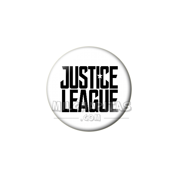 Chapa de DC Comics: Logo Liga de la Justicia