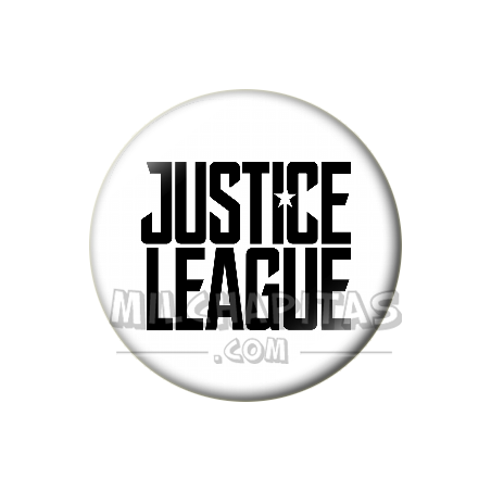 Chapa de DC Comics: Logo Liga de la Justicia