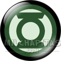 Chapa de DC Comics: Logo Linterna Verde