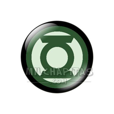 Chapa de DC Comics: Logo Linterna Verde
