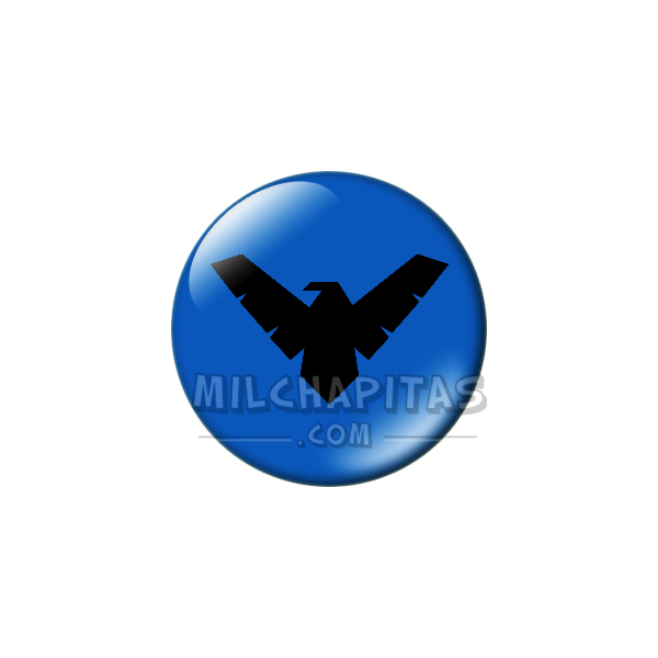 Chapa de DC Comics: Logo Nightwing