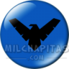 Chapa de DC Comics: Logo Nightwing