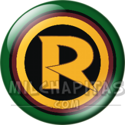 Chapa de DC Comics: Logo Robin (años 2000)