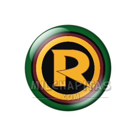 Chapa de DC Comics: Logo Robin (años 2000)