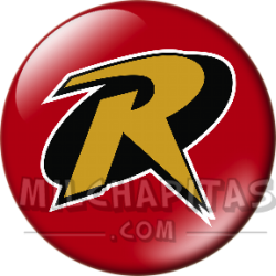 Chapa de DC Comics: Logo Robin (años 90)