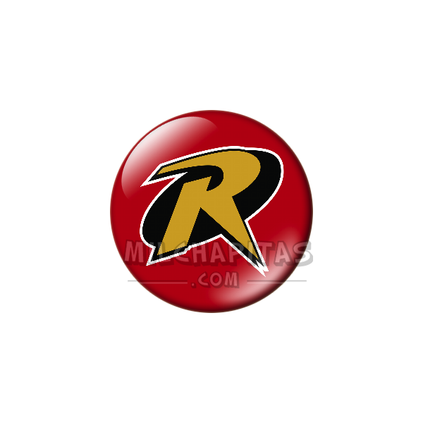 Chapa de DC Comics: Logo Robin (años 90)