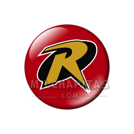 Chapa de DC Comics: Logo Robin (años 90)