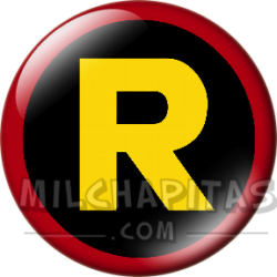 Chapa de DC Comics: Logo Robin (clásico)