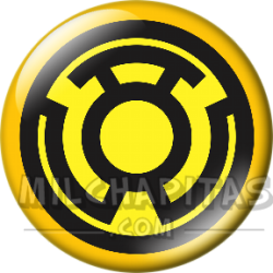Chapa de DC Comics: Logo Sinestro Corps