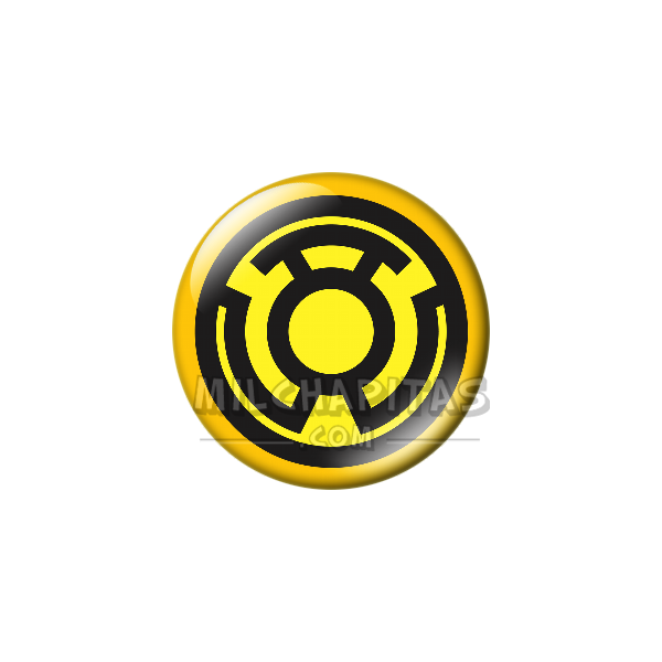Chapa de DC Comics: Logo Sinestro Corps