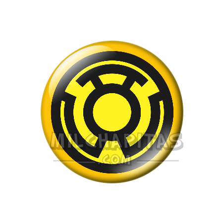 Chapa de DC Comics: Logo Sinestro Corps