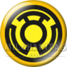 Chapa de DC Comics: Logo Sinestro Corps