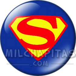 Chapa de DC Comics: Logo Superman (1944)