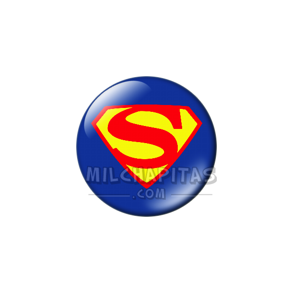 Chapa de DC Comics: Logo Superman (1944)